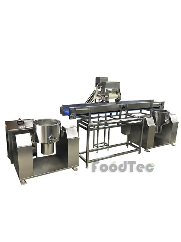 Automatic Vegetable Centrifuge ( 2 centrifuge drums) FT-201B