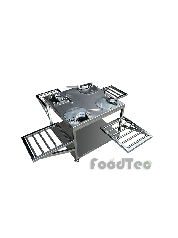 Four-station manual slicing machine FT-517A